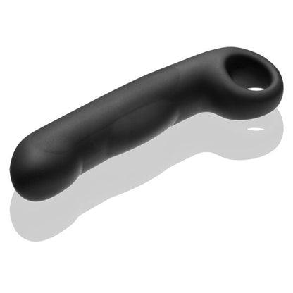 Electrastim Ovid Silicone Nero – Dildo ergonomico per una stimolazione profonda