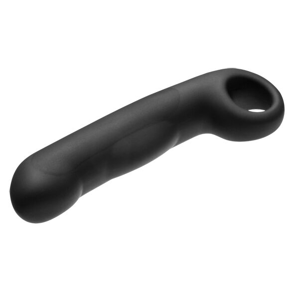 Electrastim Ovid Silicone Nero – Dildo ergonomico per una stimolazione profonda