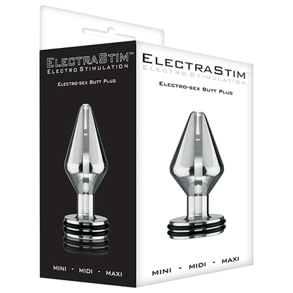 ELECTRASTIM Midi Electro Butt Plug S – Diseño Elegante Con Estimulación Eléctrica Para Nuevas Experiencias
