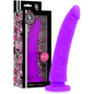 DELTA CLUB - DILDO REALISTA LILA SILICONA MEDICA 20 CM -O- 4 CM-DELTACLUB-Noxtic