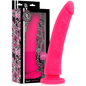 DELTA CLUB - DILDO REALISTA ROSA SILICONA MEDICA 23 CM -O- 4.5 CM-DELTACLUB-Noxtic
