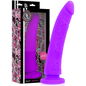 DELTA CLUB - DILDO REALISTA LILA SILICONA MEDICA 23 CM -O- 4.5 CM-DELTACLUB-Noxtic