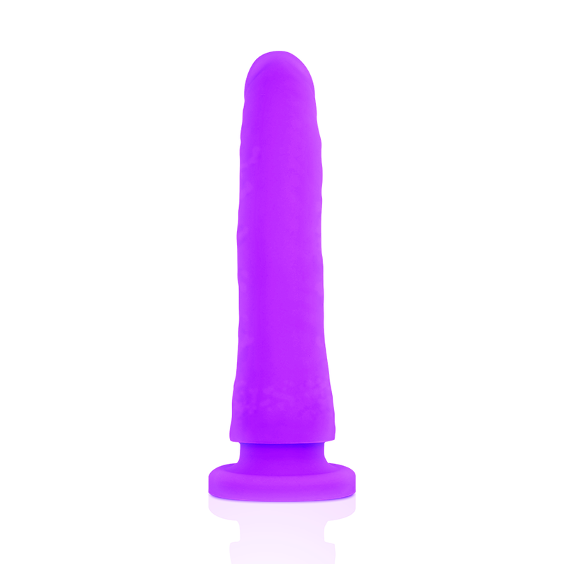 DELTA CLUB - TOYS ARNES + DILDO LILA SILICONA MEDICA 17 CM -O- 3 CM-DELTACLUB-Noxtic