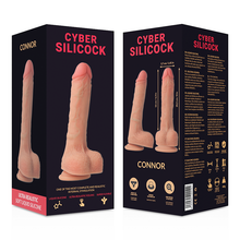 CYBER SILICOCK - ARNÉS SILICONA LIQUIDA CONNOR 20.5 CM -O- 3.7 CM-CYBER SILICOCK-Noxtic
