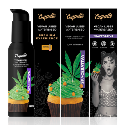 Coquette Chic Desire Lubricante Vegano Space Sativa 100 Ml – Hidratación Suave Para Una Experiencia Placentera