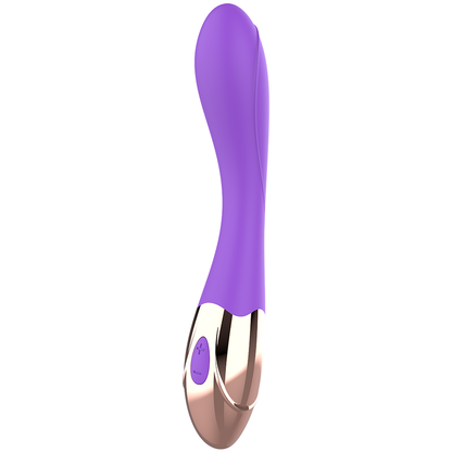 Vibratore ricaricabile WOMANVIBE Sunny – Design curvo con silicone morbido per un piacere intenso