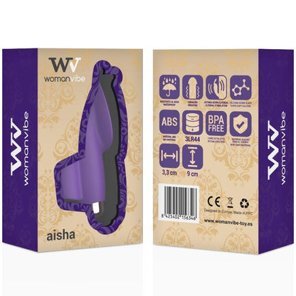 WOMANVIBE Aisha Dedal Estimulador Silicona – Diseño Ergonómico Compacto Para Placer Intenso