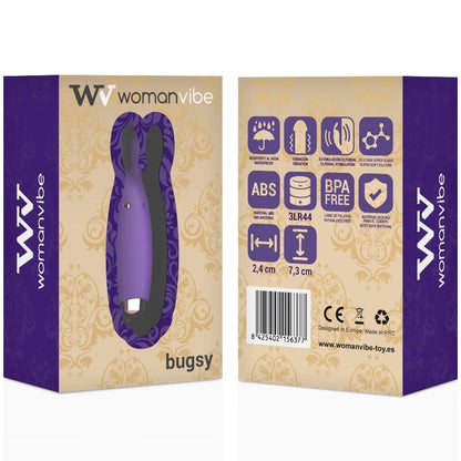 Stimolatore WOMANVIBE Bugsy Rabbit – Design innovativo per un piacere unico
