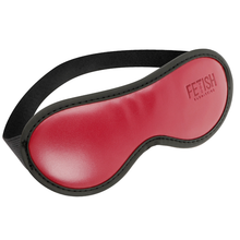 FETISH SUBMISSIVE DARK ROOM - MASCHERA PER OCCHI IN PELLE VEGANA CON FODERA IN NEOPRENE