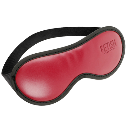FETISH SUBMISSIVE DARK ROOM - MASCHERA PER OCCHI IN PELLE VEGANA CON FODERA IN NEOPRENE