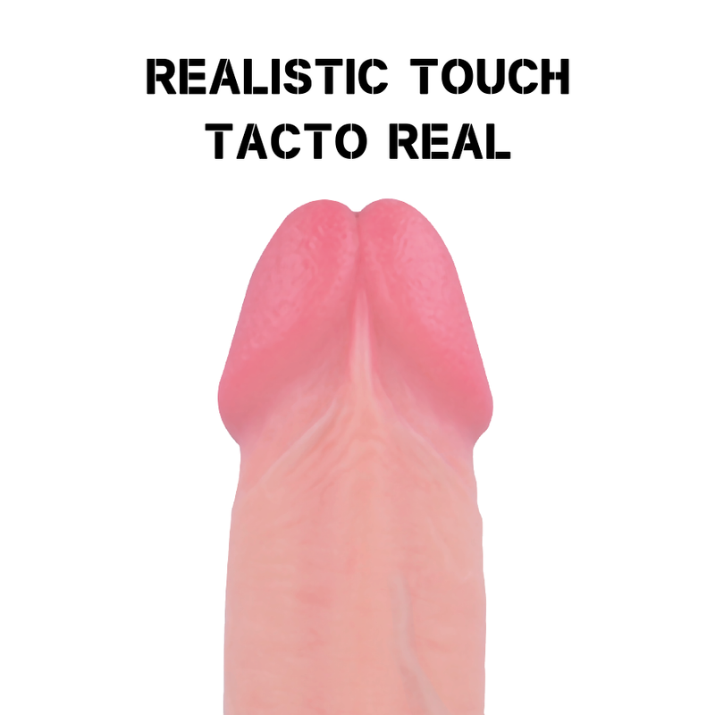 ROCKARMY - ARNÉS + DUAL DENSITY CRUSADER DILDO REALISTA 21.5 CM -O- 4.46 CM-ROCK ARMY-Noxtic