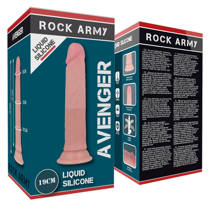 Imbragatura ROCKARMY con dildo in silicone liquido – Design ergonomico per comfort e stile