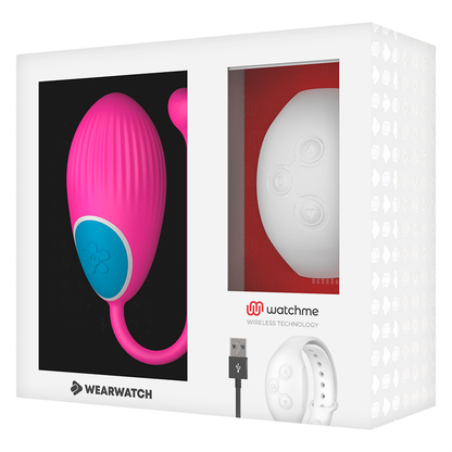 Tecnologia di controllo remoto WEARWATCH Egg Watchme Fucsia – Design discreto con prestazioni potenti