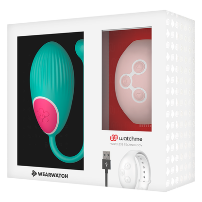 WEARWATCH - WATCHME TECHNOLOGY REMOTE CONTROL EGG AQUAMARINE / PINK