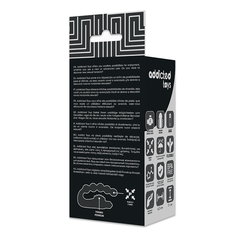 Massaggiatore anale prostatico ADDICTED TOYS – Design innovativo per un piacere intenso