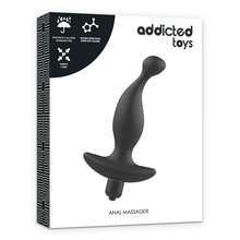 ADDICTED TOYS Masajeador Anal Con Vibración Negro – Diseño Ergonómico Para Placer Intenso