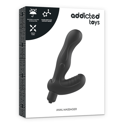 ADDICTED TOYS Stimolatore anale in silicone P-Spot Vibe – Design ergonomico per un piacere profondo